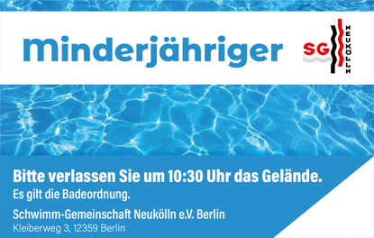 Bild von Frühschwimmen Minderjähriger